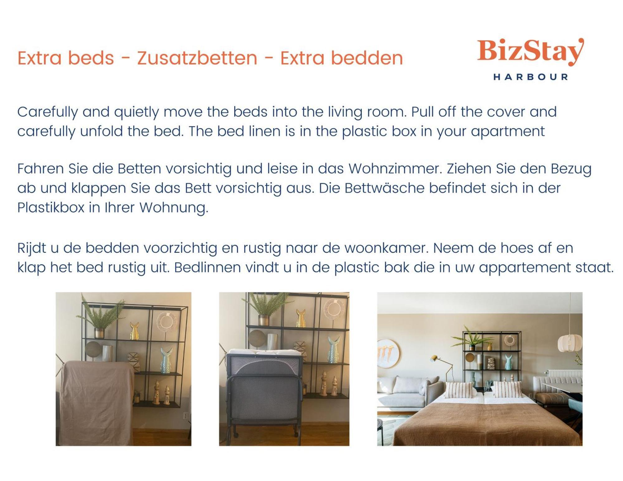 Bizstay Harbour IV Den Haag Kamer foto